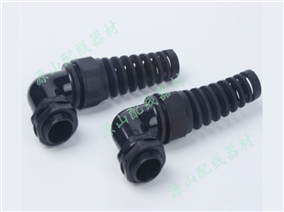 90°Torsion Resistant Nylon Cable Connector